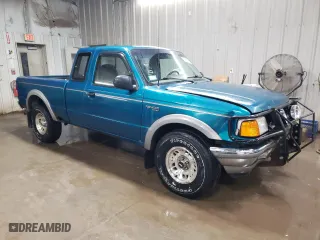 1994 Ford Ranger Splash with VIN 1FTCR15XXRPA48799, listed as a Copart auction lot 86520054 with 21,680 mi miles and Salvage Title. Bid and sale history available at carsss.com. Image 4.