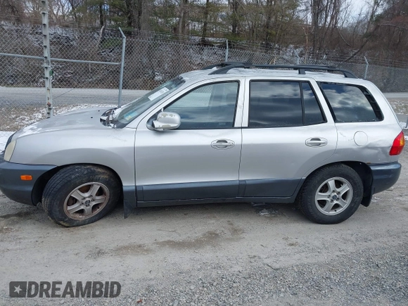 2002 Hyundai Santa Fe GLS with VIN KM8SC73D82U275582, listed as a IAAI auction lot 41565218 with 248,804 mi miles. Bid and sale history available at carsss.com. Image 14.