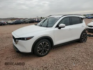 2022 Mazda CX-5 2.5 S Premium Package with VIN JM3KFBDM0N0530418, listed as a Copart auction lot 45141855 with 26,992 mi miles and Salvage Title. Bid and sale history available at carsss.com. Image 1.