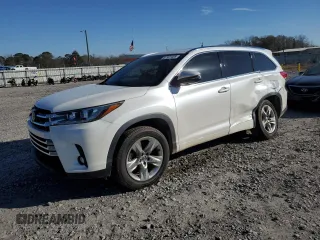 2019 Toyota Highlander Limited z VIN 5TDYZRFH4KS329505, wystawiony jako Copart lot #87901405 z przebiegiem 113 380 mil mil oraz Szkoda całkowita • Salvage title. Historia ofert i sprzedaży dostępna na DreamBid. Obrazek 1.