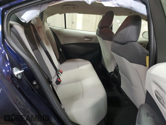 2020 Toyota Corolla LE with VIN JTDEPRAE6LJ065708, listed as a Copart auction lot 51184125 with 18,794 mi miles and Salvage Title. Bid and sale history available at carsss.com. Image 10.