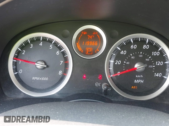 2010 Nissan Sentra S with VIN 3N1AB6AP6AL633767, listed as a IAAI auction lot 42475444 with 119,966 mi miles and . Bid and sale history available at DreamBid. Image 7.
