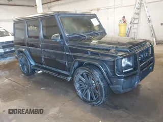 2013 Mercedes-Benz G-Class AMG G 63 with VIN WDCYC7DF8DX206305, listed as a IAAI auction lot 41598945 with 97,464 mi miles. Bid and sale history available at carsss.com. Image 1.