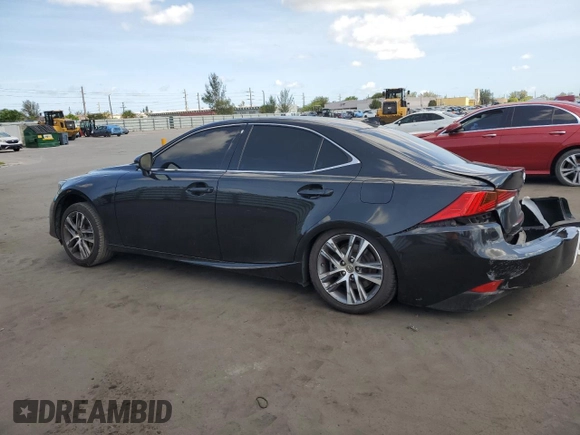 2020 Lexus IS 300 with VIN JTHAA1D21L5108510, listed as a Copart auction lot 56178025 with 57,239 mi miles and Non repairable. Bid and sale history available at DreamBid. Image 2.