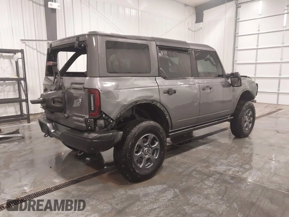 2022 Ford Bronco with VIN 1FMEE5DP5NLA92073, listed as a IAAI auction lot 41270416 with 39,868 mi miles. Bid and sale history available at carsss.com. Image 4.