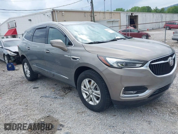 2019 Buick Enclave Essence with VIN 5GAERBKW9KJ122640, listed as a IAAI auction lot 42074725 with 101,870 mi miles and . Bid and sale history available at carsss.com. Image 1.