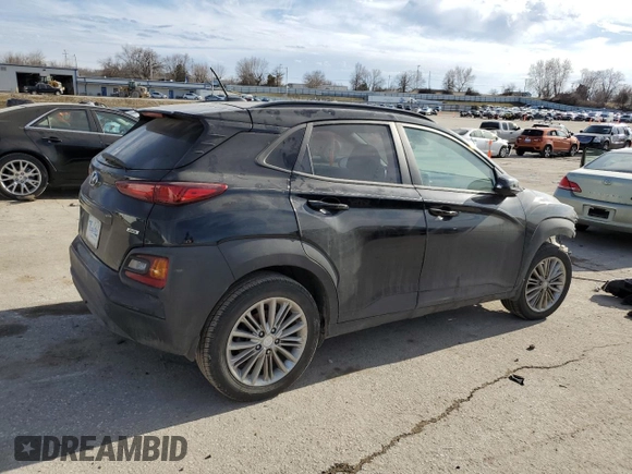 2020 Hyundai Kona SEL with VIN KM8K2CAA3LU563788, listed as a Copart auction lot 45862305 with 60,876 mi miles and Salvage Title. Bid and sale history available at DreamBid. Image 3.
