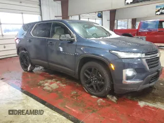 2022 Chevrolet Traverse LS with VIN 1GNEVFKW6NJ127551, listed as a Copart auction lot 88359315 with 54,661 mi miles and Salvage Title. Bid and sale history available at carsss.com. Image 4.