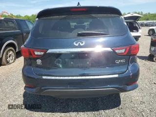 2020 Infiniti QX60 Luxe with VIN 5N1DL0MM2LC528742, listed as a Copart auction lot 56390605 with 66,786 mi miles and Salvage title. Bid and sale history available at DreamBid. Image 6.