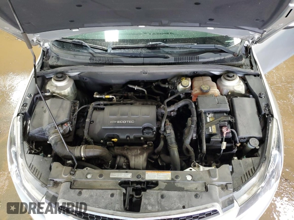 2014 Chevrolet Cruze 1LT with VIN 1G1PC5SB6E7240856, listed as a Copart auction lot 49590245 with 39,496 mi miles and Salvage Title. Bid and sale history available at carsss.com. Image 11.