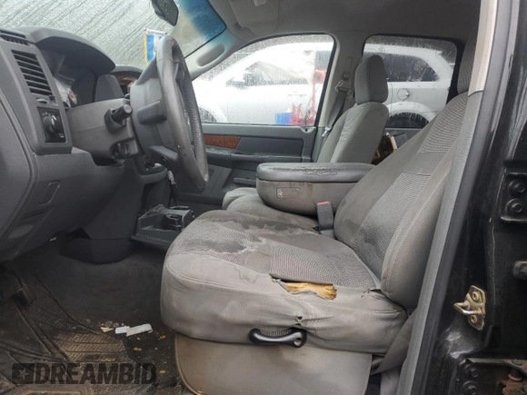 2006 Dodge 1500 ST with VIN 1D7HU18N26J126740, listed as a Copart auction lot 51747345 with 165,521 mi miles and Salvage Title. Bid and sale history available at carsss.com. Image 7.