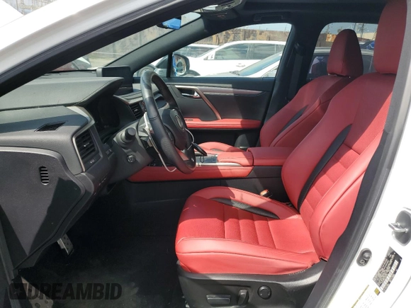 2020 Lexus RX 350 F Sport Performance with VIN 2T2YZMDA4LC234425, listed as a Copart auction lot 50831835 with 20,083 mi miles and Salvage title. Bid and sale history available at DreamBid. Image 7.