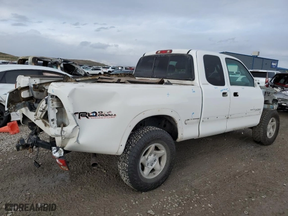 2001 Toyota Tundra Ltd with VIN 5TBBT48171S132569, listed as a Copart auction lot 48868115 with 141,694 mi miles and Salvage Title. Bid and sale history available at carsss.com. Image 3.
