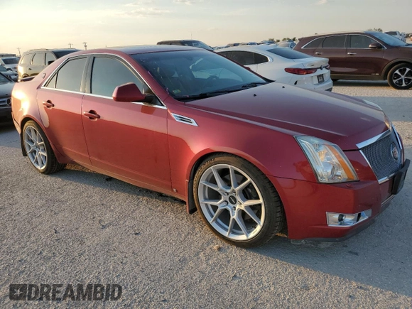 2008 Cadillac CTS AWD with VIN 1G6DH577280134002, listed as a Copart auction lot 74687714 with 165,939 mi miles and Salvage Title. Bid and sale history available at DreamBid. Image 4.