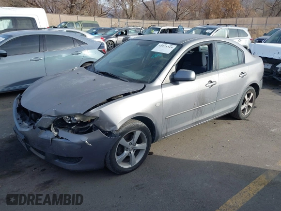 2005 Mazda 3 i with VIN JM1BK12F351282436, listed as a IAAI auction lot 41073319 with 251,020 mi miles and . Bid and sale history available at DreamBid. Image 2.