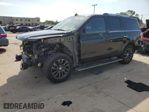 2019 Ford Expedition Limited with VIN 1FMJU2AT4KEA39284, listed as a Copart auction lot 55730675 with 101,646 mi miles and Salvage title. Bid and sale history available at DreamBid. Image 1.