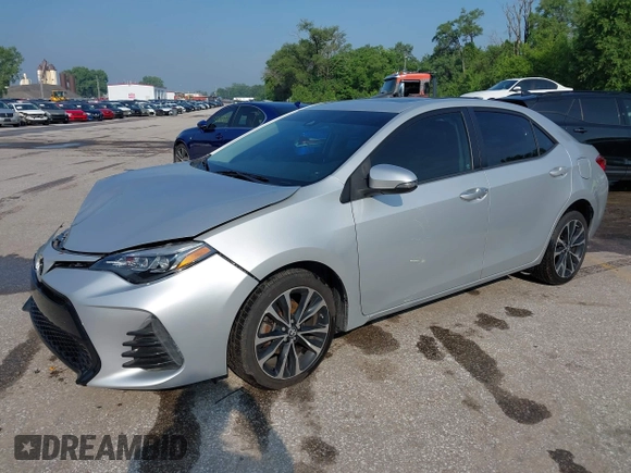 2017 Toyota Corolla L with VIN 2T1BURHE3HC925858, listed as a IAAI auction lot 42388175 with 101,057 mi miles and . Bid and sale history available at DreamBid. Image 2.