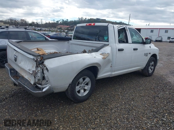2019 Ram 1500 Express z VIN 1C6RR7FT7KS725455, wystawiony jako IAAI lot #40822242 z przebiegiem 120 799 mil mil oraz . Historia ofert i sprzedaży dostępna na DreamBid. Obrazek 4.