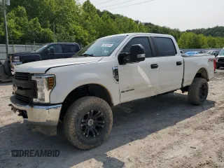2018 Ford F-250 XL with VIN 1FT7W2BT7JEC53224, listed as a Copart auction lot 58818595 with 236,161 mi miles and Salvage title. Bid and sale history available at DreamBid. Image 1.