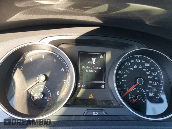 2018 Volkswagen Golf S z VIN 3VWH17AU3JM753947, wystawiony jako Copart lot #41790225 z przebiegiem 46 126 mil mil oraz Szkoda całkowita • Salvage title. Historia ofert i sprzedaży dostępna na DreamBid. Obrazek 9.