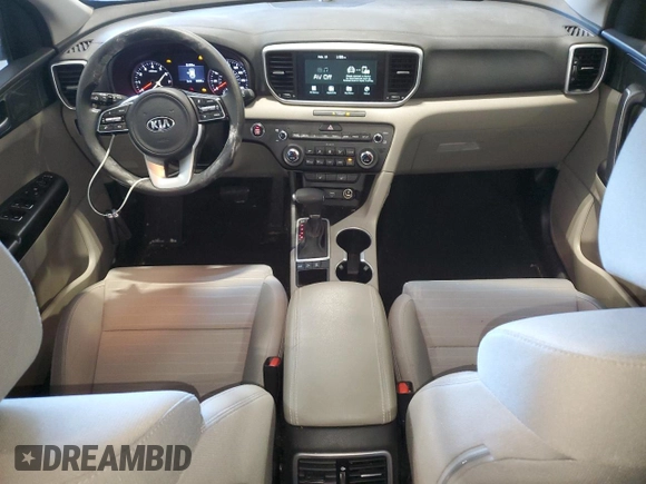 2022 Kia Sportage LX with VIN KNDPMCAC2N7965440, listed as a Copart auction lot 46082405 with 44,592 mi miles and Salvage Title. Bid and sale history available at DreamBid. Image 8.