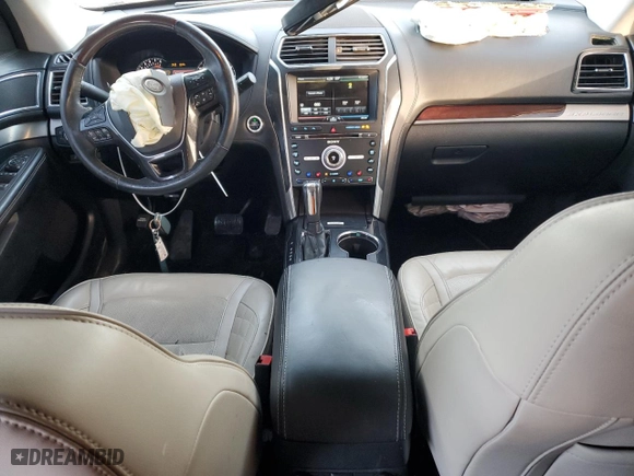 2016 Ford Explorer Platinum with VIN 1FM5K8HT9GGA61616, listed as a Copart auction lot 44027235 with 90,931 mi miles and Salvage Title. Bid and sale history available at carsss.com. Image 8.