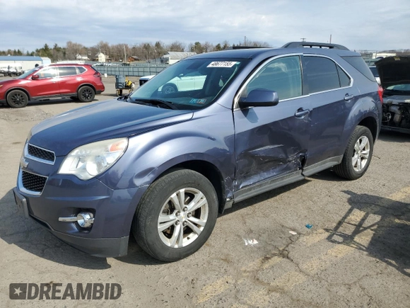 2013 Chevrolet Equinox LT z VIN 2GNFLEEK7D6312359, wystawiony jako Copart lot #48677155 z przebiegiem 114 826 mil mil oraz Szkoda całkowita • Salvage title. Historia ofert i sprzedaży dostępna na DreamBid. Obrazek 1.