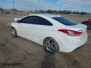 2013 Hyundai Elantra Coupe GS with VIN KMHDH6AE2DU023345, listed as a IAAI auction lot 41685816 with 1 mi miles. Bid and sale history available at carsss.com. Image 3.