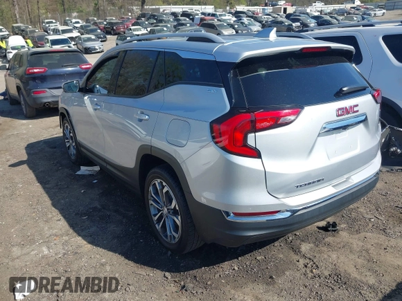 2021 GMC Terrain SLT with VIN 3GKALPEV1ML311443, listed as a IAAI auction lot 41860448 with 75,699 mi miles and . Bid and sale history available at DreamBid. Image 3.