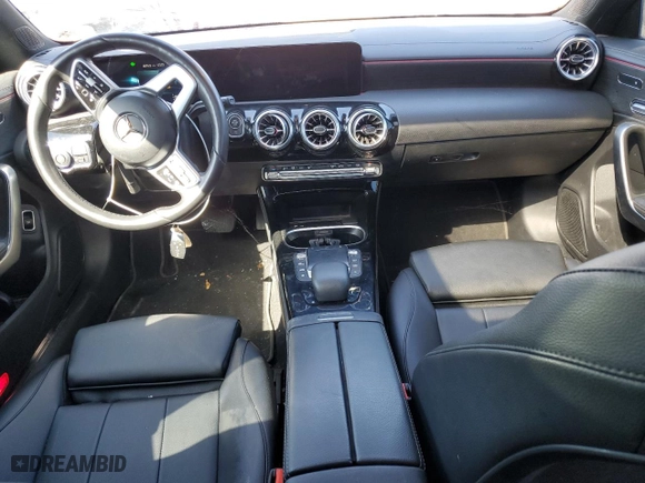 2022 Mercedes-Benz CLA with VIN W1K5J4HB1NN287249, listed as a Copart auction lot 46110735 with 17,273 mi miles and Salvage Title. Bid and sale history available at carsss.com. Image 8.