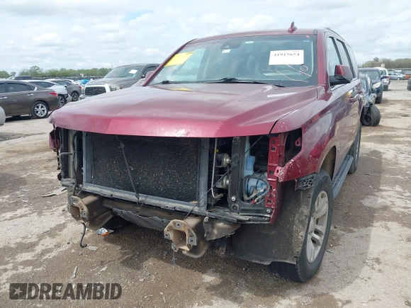 2016 Chevrolet Tahoe LT with VIN 1GNSCBKCXGR329921, listed as a IAAI auction lot 41915654 with 273,945 mi miles and . Bid and sale history available at DreamBid. Image 2.