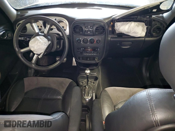 2004 Chrysler PT Cruiser Limited z VIN 3C8FY68BX4T358256, wystawiony jako Copart lot #54919485 z przebiegiem Nie podano mil oraz Czysty tytuł • Clean title. Historia ofert i sprzedaży dostępna na DreamBid. Obrazek 8.