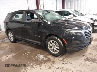 2024 Chevrolet Equinox LS z VIN 3GNAXSEG4RL159791, wystawiony jako IAAI lot #41557056 z przebiegiem 12 012 mil mil oraz . Historia ofert i sprzedaży dostępna na DreamBid. Obrazek 1.