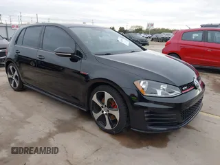 2017 Volkswagen GTI S z VIN 3VW4T7AU1HM067506, wystawiony jako IAAI lot #41353153 z przebiegiem 95 640 mil mil oraz . Historia ofert i sprzedaży dostępna na DreamBid. Obrazek 1.