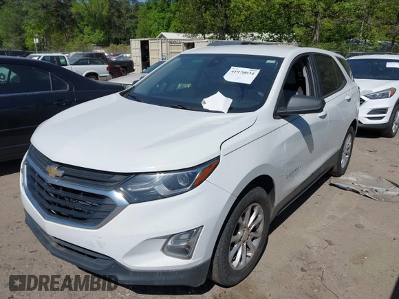 2020 Chevrolet Equinox LS with VIN 3GNAXHEV6LS527239, listed as a IAAI auction lot 41970034 with 145,197 mi miles and . Bid and sale history available at DreamBid. Image 2.
