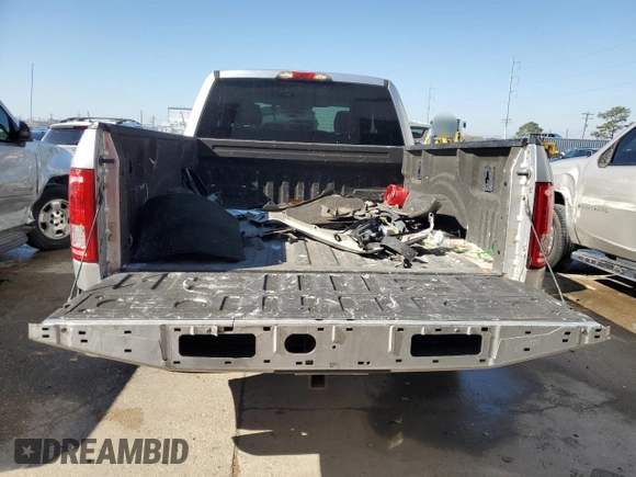 2015 Ford F-150 XL with VIN 1FTEX1C88FFC26544, listed as a Copart auction lot 48242705 with 124,731 mi miles and Salvage Title. Bid and sale history available at carsss.com. Image 6.