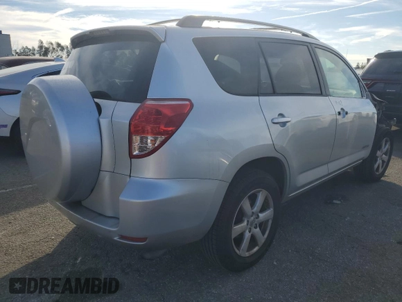 2008 Toyota RAV4 Ltd with VIN JTMZD31V286075105, listed as a Copart auction lot 43287065 with 190,897 mi miles and Salvage Title. Bid and sale history available at carsss.com. Image 3.