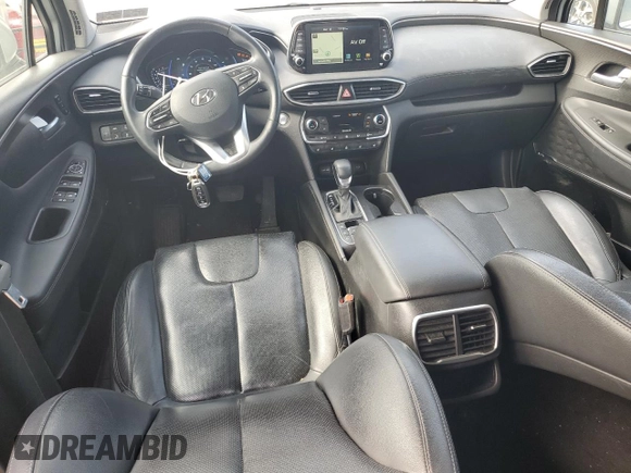 2019 Hyundai Santa Fe Ultimate with VIN 5NMS5CAA9KH021256, listed as a Copart auction lot 48920435 with 106,823 mi miles and Clean Title. Bid and sale history available at carsss.com. Image 8.