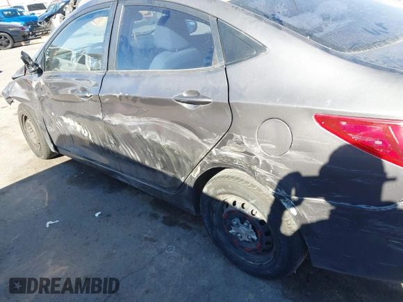 2016 Hyundai Accent SE with VIN KMHCT4AE9GU963659, listed as a IAAI auction lot 41212403 with 110,322 mi miles and . Bid and sale history available at DreamBid. Image 13.