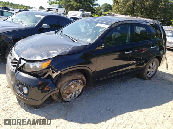 2011 Kia Sorento LX with VIN 5XYKT4A17BG169010, listed as a Copart auction lot 89168455 with Not Provided miles and Non Repairable. Bid and sale history available at DreamBid. Image 1.