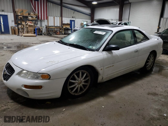 1998 Chrysler Sebring LXi z VIN 4C3AU52N6WE127896, wystawiony jako Copart lot #80051754 z przebiegiem 71 034 mil mil oraz Szkoda całkowita • Salvage title. Historia ofert i sprzedaży dostępna na DreamBid. Obrazek 1.