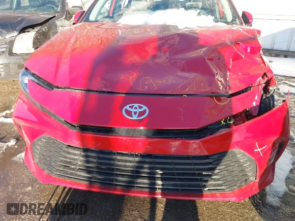 2025 Toyota Camry LE с VIN 4T1DBADK3SU011319, выставлен на аукционе IAAI как лот 41430879 с пробегом 2 366 миль миль и . История ставок и продаж доступна на DreamBid. Изображение 18.