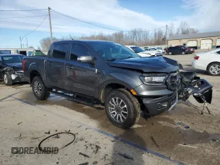2019 Ford Ranger XL with VIN 1FTER4FH3KLA66429, listed as a Copart auction lot 47327675 with 129,931 mi miles and Salvage Title. Bid and sale history available at DreamBid. Image 4.