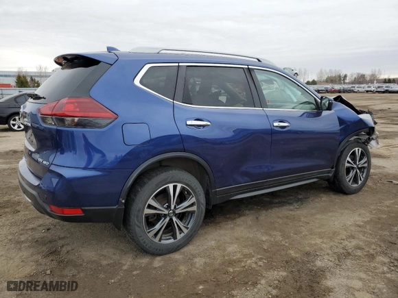 2019 Nissan Rogue SV with VIN 5N1AT2MV2KC706011, listed as a Copart auction lot 49779795 with 144,932 mi miles and Salvage Title. Bid and sale history available at carsss.com. Image 3.