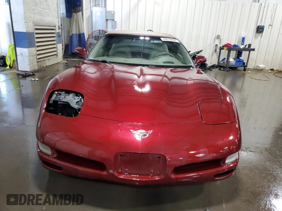 2003 Chevrolet Corvette with VIN 1G1YY32G035131954, listed as a Copart auction lot 72819494 with 65,089 mi miles and Salvage Title. Bid and sale history available at carsss.com. Image 5.