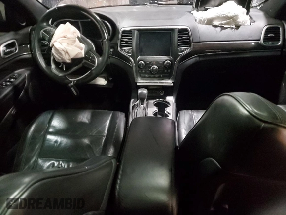 2018 Jeep Grand Cherokee Overland z VIN 1C4RJFCT3JC102423, wystawiony jako Copart lot #78232224 z przebiegiem Nie podano mil oraz Szkoda całkowita • Salvage title. Historia ofert i sprzedaży dostępna na DreamBid. Obrazek 8.