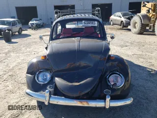 1967 Volkswagen Beetle with VIN 117142708, listed as a Copart auction lot 42380965 with 54,196 mi miles and Salvage Title. Bid and sale history available at DreamBid. Image 5.