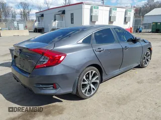 2020 Honda Civic Sedan Sport with VIN 2HGFC2F81LH511700, listed as a IAAI auction lot 41876533 with 79,610 mi miles. Bid and sale history available at carsss.com. Image 4.