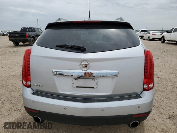 2011 Cadillac SRX Luxury Collection with VIN 3GYFNAEY8BS664956, listed as a Copart auction lot 53659805 with 97,448 mi miles and Salvage Title. Bid and sale history available at carsss.com. Image 6.