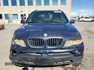 2004 BMW X5 3.0i with VIN 5UXFA13504LU42459, listed as a Copart auction lot 43819964 with 171,722 mi miles and Salvage Title. Bid and sale history available at carsss.com. Image 5.